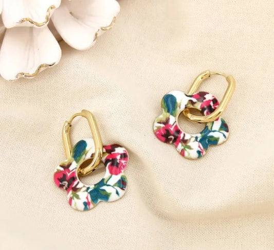 Boucles d'oreilles Créoles Email