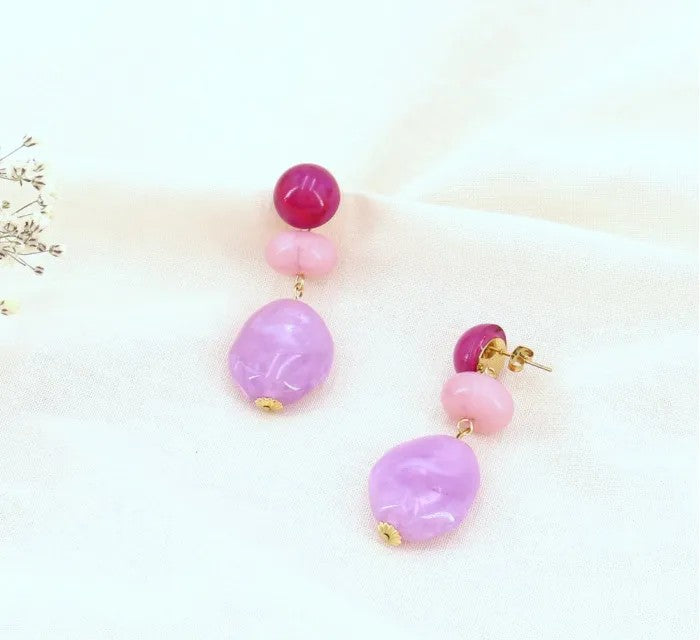 Boucles d'oreilles Lila