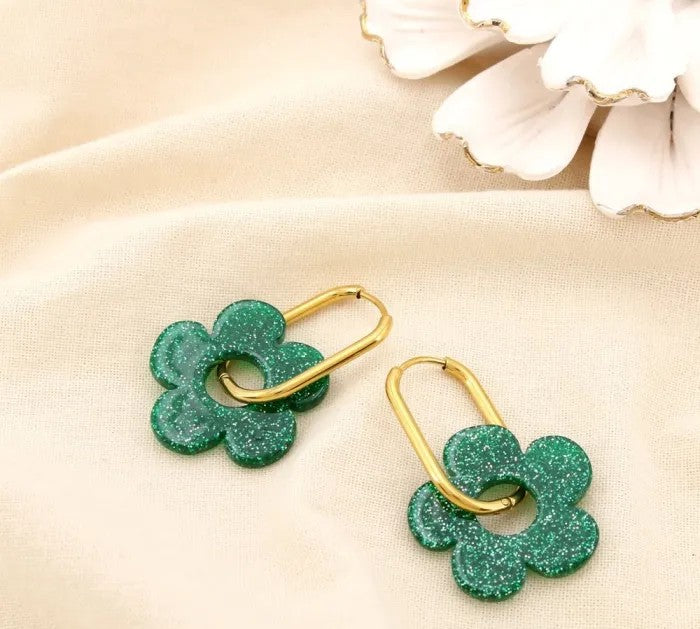 Boucles d'oreilles Flora
