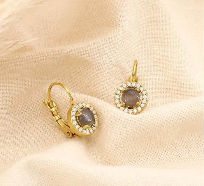 Boucles d'Oreilles Strass