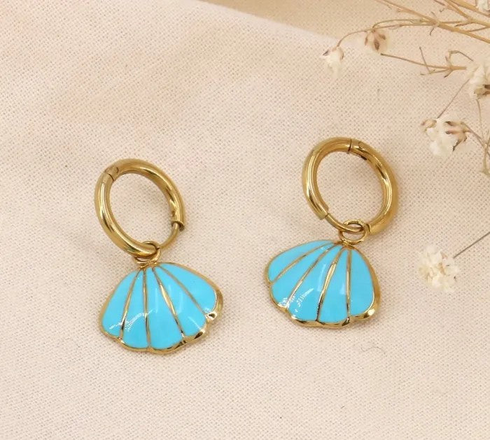 Boucles d'Oreilles Coquillage