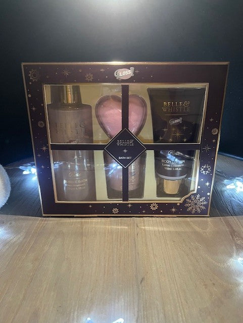 Coffret de Bain a la Rose