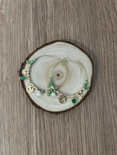 Boucles d'oreilles Créoles