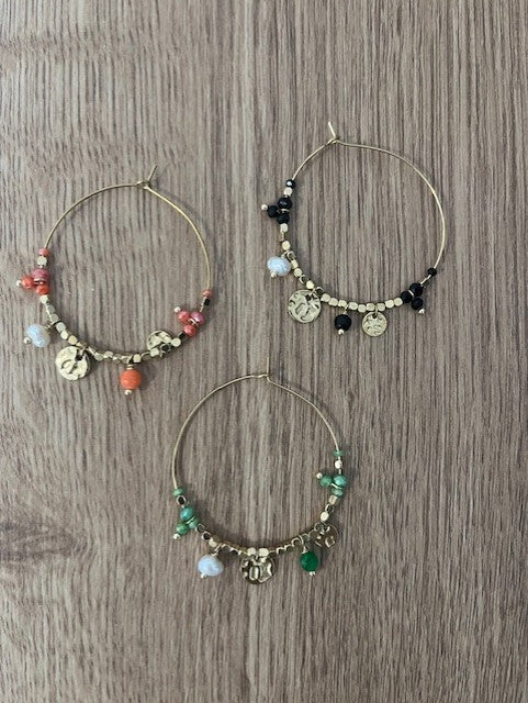 Boucles d'oreilles Créoles